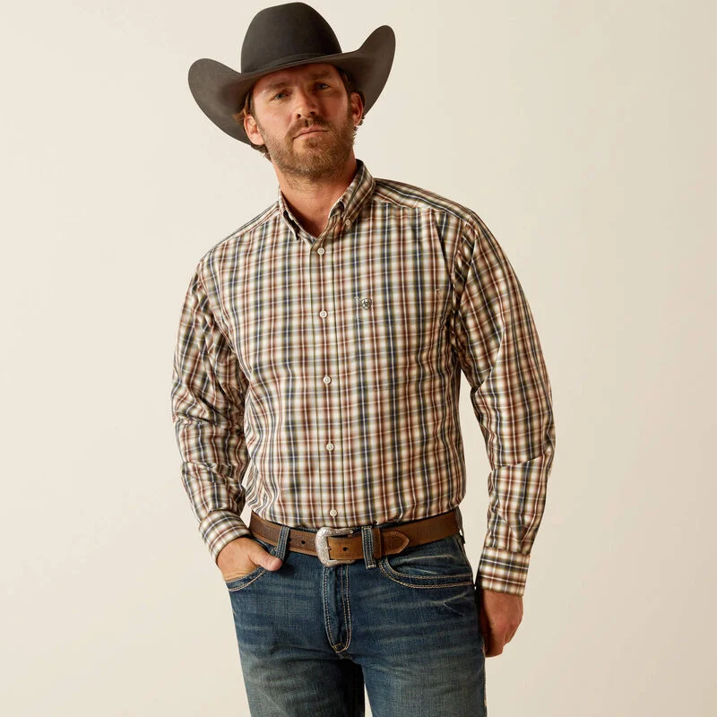Men's button - front long sleeve Henley shirts with a casual charmMen's Ariat Wrinkle Free Folk Classic Fit Button Down Shirt #10053912 Men's button - front long sleeve Henley shirts with a casual charmMen's Ariat Wrinkle Free Folk Classic Fit Button Down Shirt #10053912