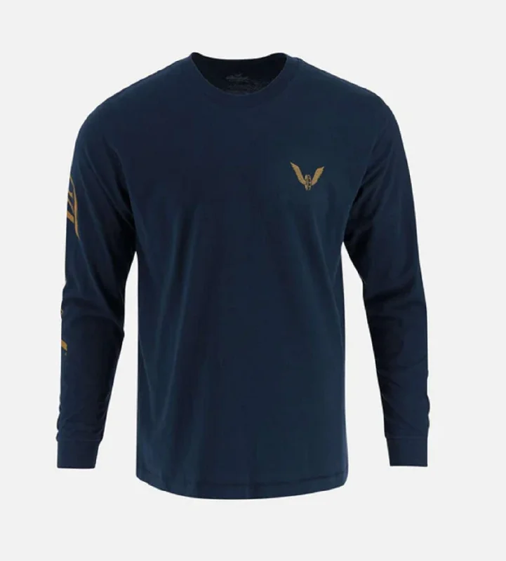 Men's long sleeve turtleneck sweaters in cashmere for a luxurious feelThorogood Men's Wheel Script Logo Long Sleeve T-Shirt Men's long sleeve turtleneck sweaters in cashmere for a luxurious feelThorogood Men's Wheel Script Logo Long Sleeve T-Shirt