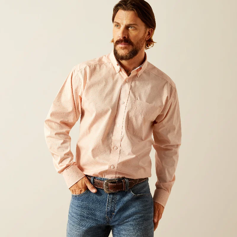 Men's stretch long sleeve denim shirts for a comfortable casual styleMen's Ariat Wrinkle Free Ashton Classic Fit Button Down Shirt #10054688 Men's stretch long sleeve denim shirts for a comfortable casual styleMen's Ariat Wrinkle Free Ashton Classic Fit Button Down Shirt #10054688