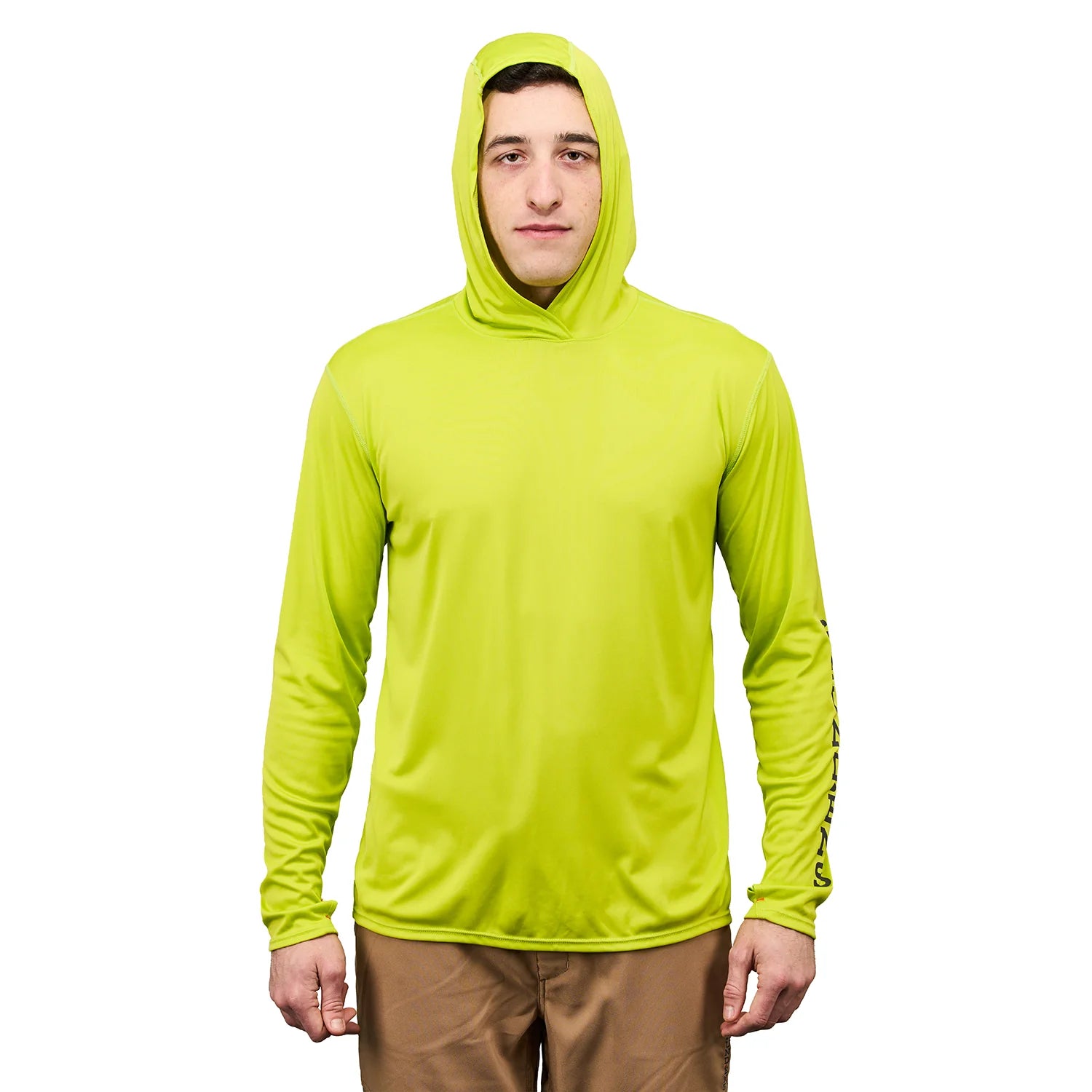 Men's long sleeve military - style utility shirts with multiple pocketsGrundéns Men's Tough Sun Hooded Long Sleeve T-Shirt Men's long sleeve military - style utility shirts with multiple pocketsGrundéns Men's Tough Sun Hooded Long Sleeve T-Shirt