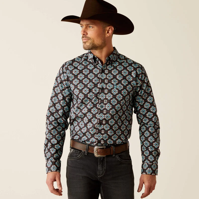 Men's long sleeve turtleneck sweaters in cashmere for a luxurious feelMen's Ariat Paige Fitted Button Down Shirt #10053919 Men's long sleeve turtleneck sweaters in cashmere for a luxurious feelMen's Ariat Paige Fitted Button Down Shirt #10053919