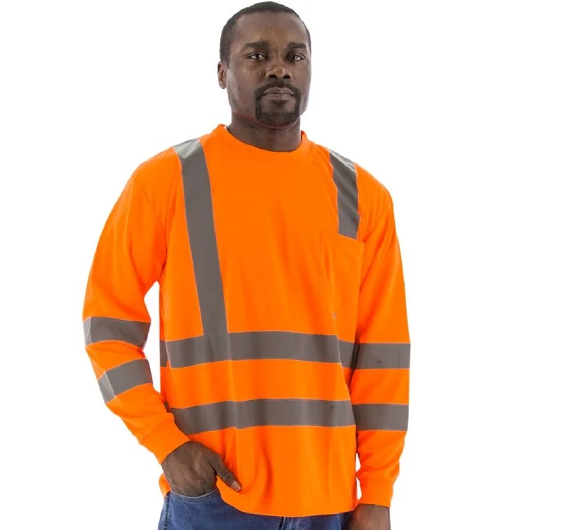 Men's long sleeve tartan pattern shirts for a traditional Scottish lookMajestic Men's Hi-Vis Long Sleeve Shirt Men's long sleeve tartan pattern shirts for a traditional Scottish lookMajestic Men's Hi-Vis Long Sleeve Shirt