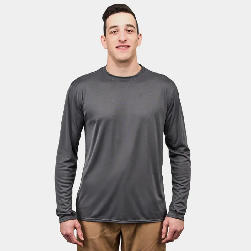 Men's oversized long sleeve graphic tees for a trendy streetwear lookGrundéns Men's Tough Sun Crew Performance Long Sleeve T-Shirt Men's oversized long sleeve graphic tees for a trendy streetwear lookGrundéns Men's Tough Sun Crew Performance Long Sleeve T-Shirt