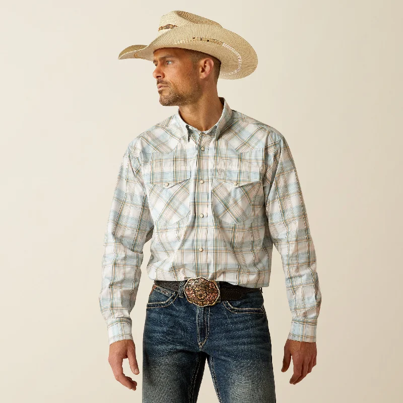 Men's long sleeve flannel plaid shirts with a classic rustic lookMen's Ariat Pro Series Fillmore Classic Fit Snap Front Shirt #10054654 Men's long sleeve flannel plaid shirts with a classic rustic lookMen's Ariat Pro Series Fillmore Classic Fit Snap Front Shirt #10054654