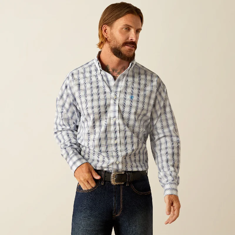 Men's printed long sleeve Hawaiian shirts for tropical getawaysMen's Ariat Wrinkle Free Briar Classic Fit Button Down Shirt #10054723 Men's printed long sleeve Hawaiian shirts for tropical getawaysMen's Ariat Wrinkle Free Briar Classic Fit Button Down Shirt #10054723