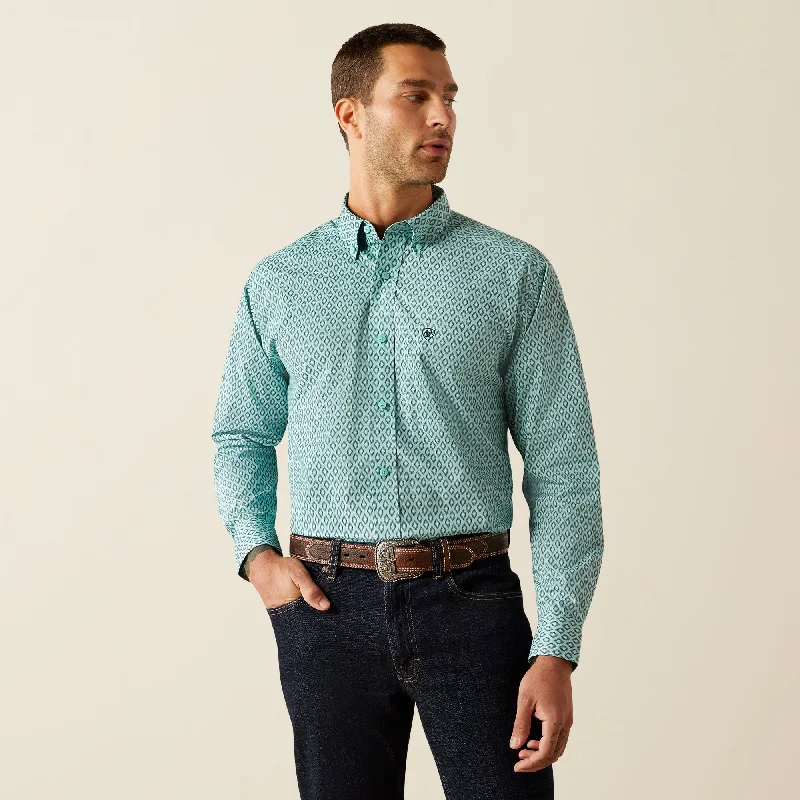 Men's anti - wrinkle long sleeve travel shirts for hassle - free tripsMen's Ariat Canyon Classic Fit Button Down Shirt #10054673 Men's anti - wrinkle long sleeve travel shirts for hassle - free tripsMen's Ariat Canyon Classic Fit Button Down Shirt #10054673
