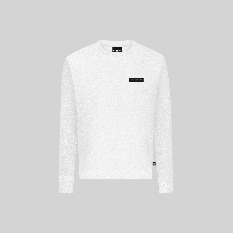 Men's long sleeve turtleneck sweaters in cashmere for a luxurious feelLUXE LONG SLEEVE WHITE Men's long sleeve turtleneck sweaters in cashmere for a luxurious feelLUXE LONG SLEEVE WHITE