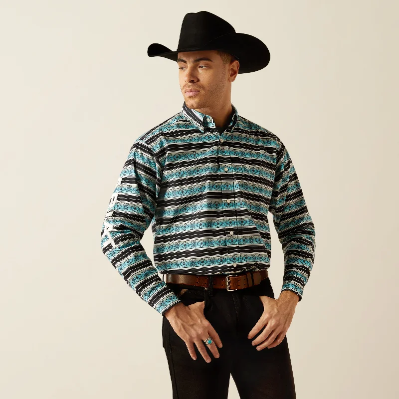 Men's anti - wrinkle long sleeve travel shirts for hassle - free tripsMen's Ariat Team Osborne Classic Fit Button Down Shirt #10054054 Men's anti - wrinkle long sleeve travel shirts for hassle - free tripsMen's Ariat Team Osborne Classic Fit Button Down Shirt #10054054