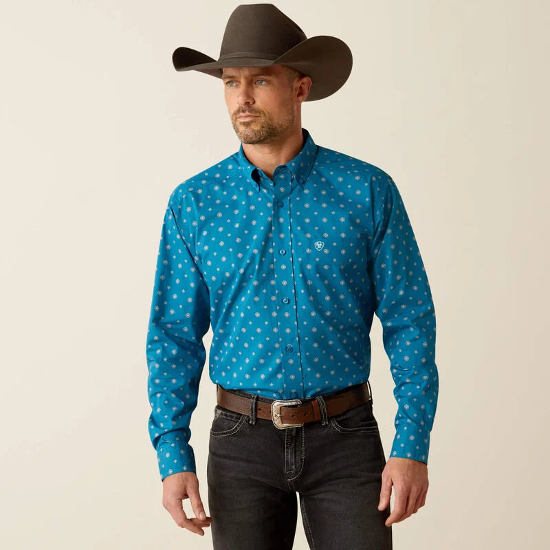 Men's long sleeve fleece - lined shirts for extreme cold weatherMen's Ariat Paxton Classic Fit Button Down Shirt #10053869 Men's long sleeve fleece - lined shirts for extreme cold weatherMen's Ariat Paxton Classic Fit Button Down Shirt #10053869
