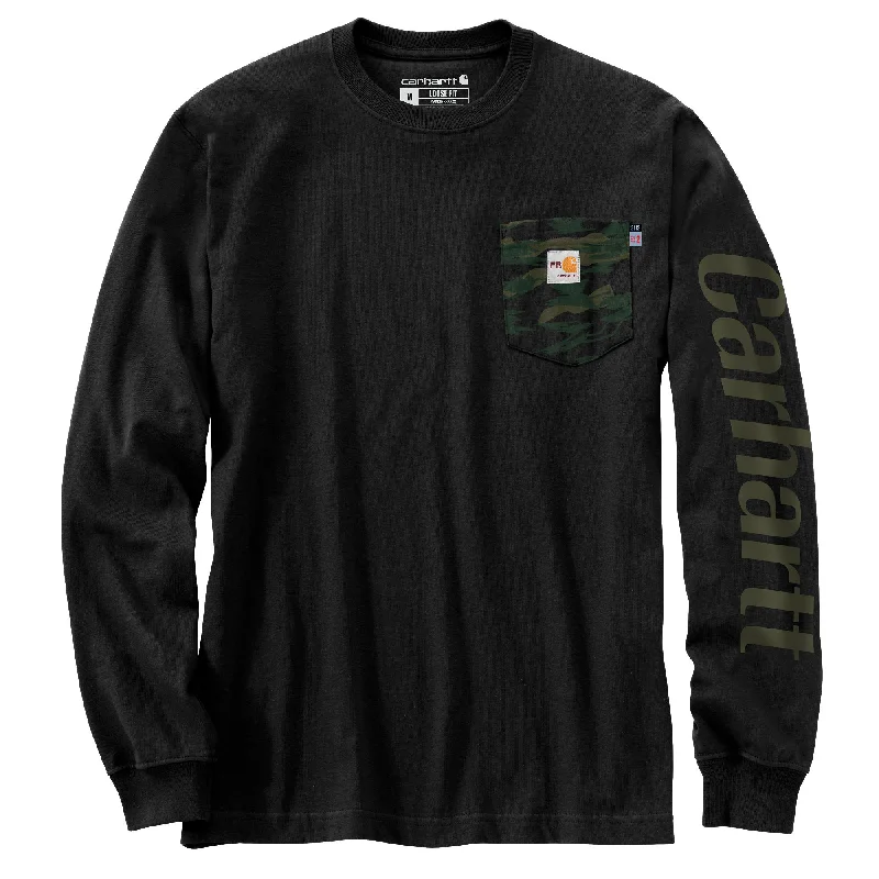 Men's printed long sleeve Hawaiian shirts for tropical getawaysCarhartt Men's Flame Resistant Force® Loose Fit Lightweight Camo Graphic T-Shirt Men's printed long sleeve Hawaiian shirts for tropical getawaysCarhartt Men's Flame Resistant Force® Loose Fit Lightweight Camo Graphic T-Shirt