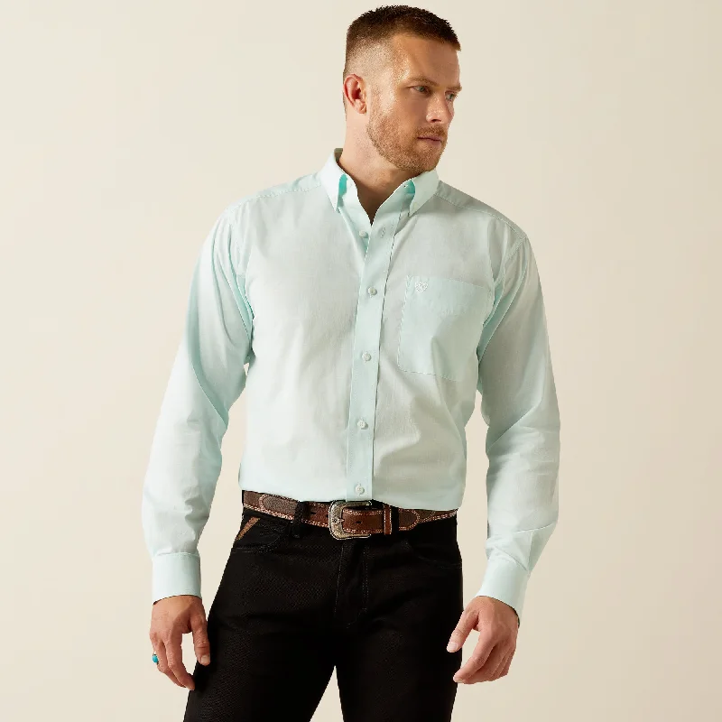 Men's long sleeve dress shirts with French cuffs for formal eventsMen's Ariat Solid Slub Classic Fit Button Down Shirt #10055116 Men's long sleeve dress shirts with French cuffs for formal eventsMen's Ariat Solid Slub Classic Fit Button Down Shirt #10055116