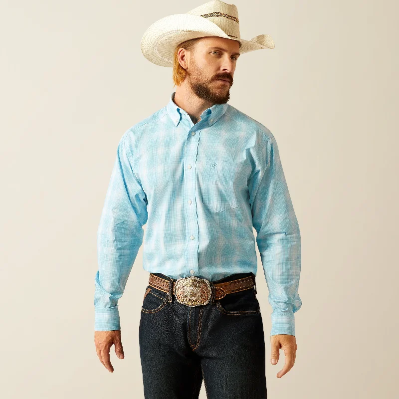Men's moisture wicking long sleeve athletic shirts for running marathonsMen's Ariat Pro Series Gregory Classic Fit Button Down Shirt #10054652 Men's moisture wicking long sleeve athletic shirts for running marathonsMen's Ariat Pro Series Gregory Classic Fit Button Down Shirt #10054652