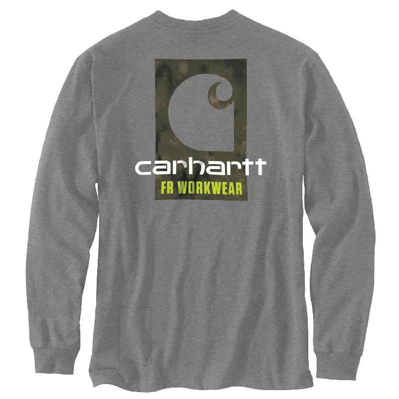 Men's stretch long sleeve denim shirts for a comfortable casual styleCarhartt Men's Flame Resistant Force Loose Fit Graphic Long Sleeve T-Shirt Men's stretch long sleeve denim shirts for a comfortable casual styleCarhartt Men's Flame Resistant Force Loose Fit Graphic Long Sleeve T-Shirt