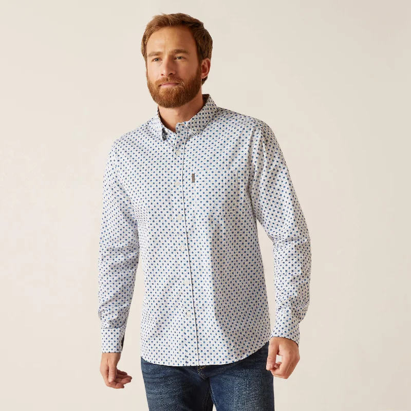 Men's long sleeve slim fit button - down shirts for business meetingsMen's Ariat Mac Stretch Modern Fit Button Down Shirt #10047419 Men's long sleeve slim fit button - down shirts for business meetingsMen's Ariat Mac Stretch Modern Fit Button Down Shirt #10047419