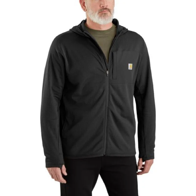 Men's thermal long sleeve base layer shirts for winter skiingCarhartt Men's Force® Relaxed Fit FastDry® Zip Hooded Long Sleeve T-Shirt Men's thermal long sleeve base layer shirts for winter skiingCarhartt Men's Force® Relaxed Fit FastDry® Zip Hooded Long Sleeve T-Shirt