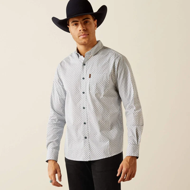 Men's long sleeve dress shirts with French cuffs for formal eventsMen's Ariat Maxwell Modern Fit Button Down Shirt #10054064 Men's long sleeve dress shirts with French cuffs for formal eventsMen's Ariat Maxwell Modern Fit Button Down Shirt #10054064