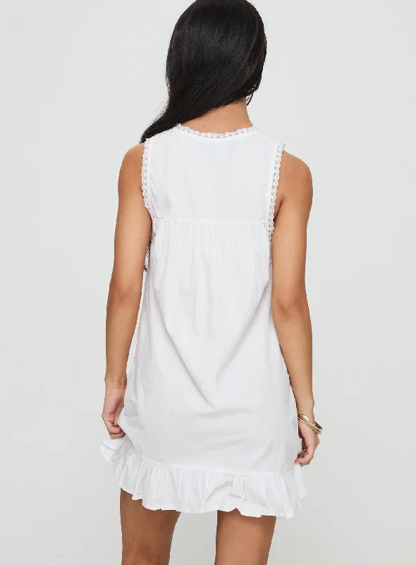 Lalita Mini Dress White