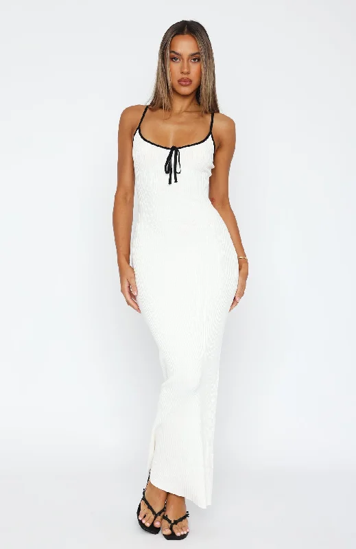 My Fair Lady Maxi Dress Off White