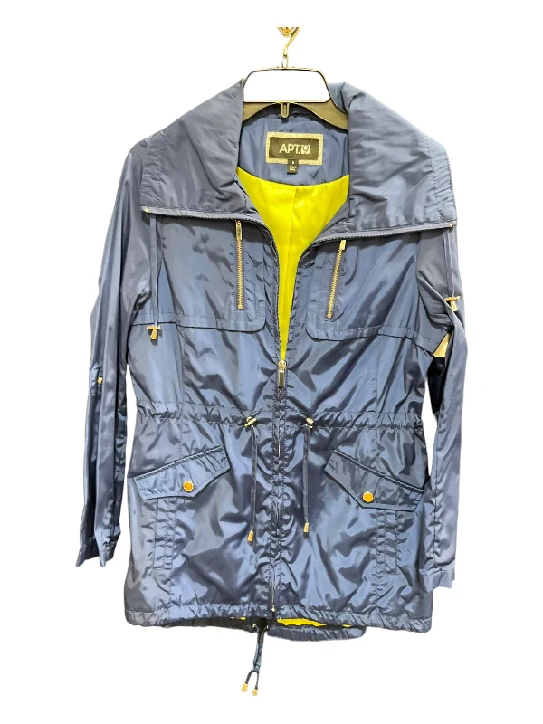 Blue Yellow Jacket Windbreaker Apt 9, Size S