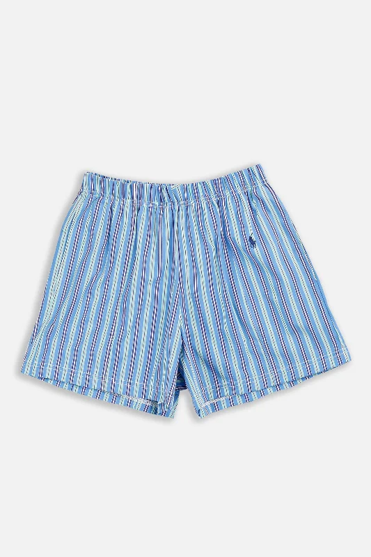 Rework Oxford Mini Boxer Shorts - S