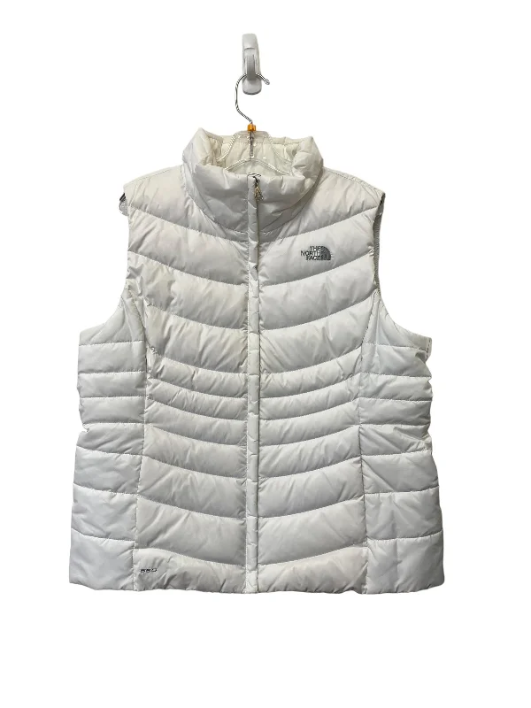 White Vest Puffer & Quilted The North Face, Size Xl