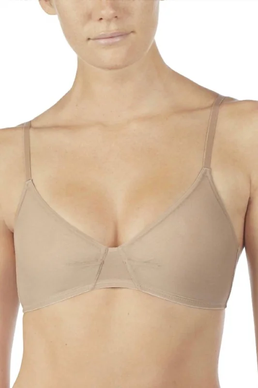 Next To Nothing Bralette In Mocha