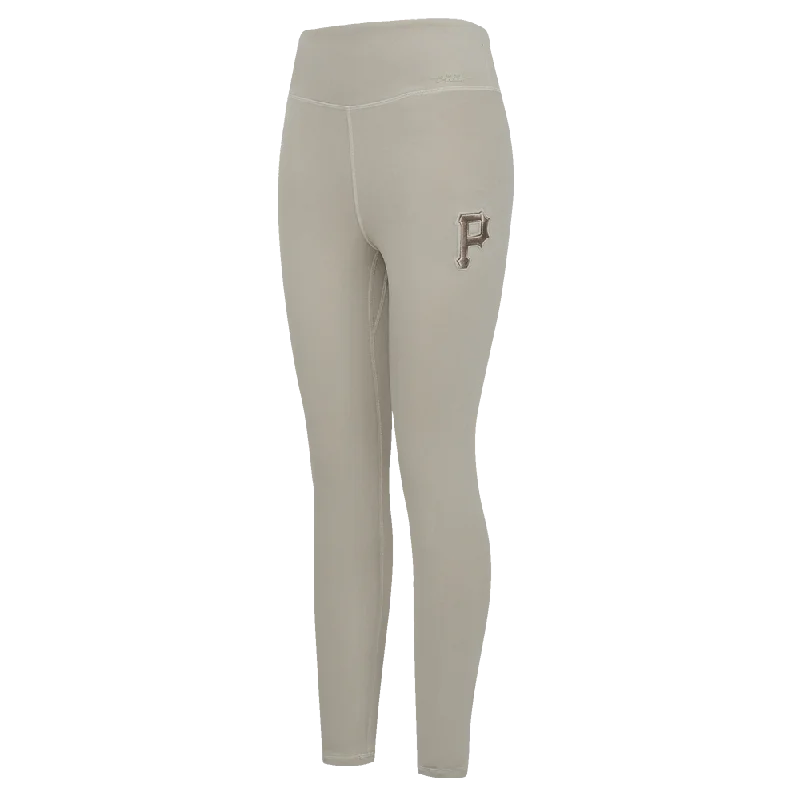 MLB PITTSBURGH PIRATES NEUTRAL WOMEN'S JERSEY LEGGING (TAUPE)