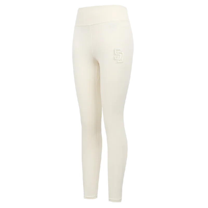 MLB SAN DIEGO PADRES NEUTRAL WOMEN'S JERSEY LEGGING (EGGSHELL)