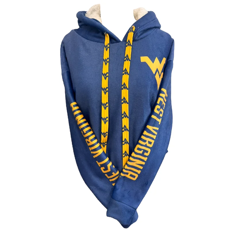 West Virginia Mountaineers Varsity Furry Hoodie