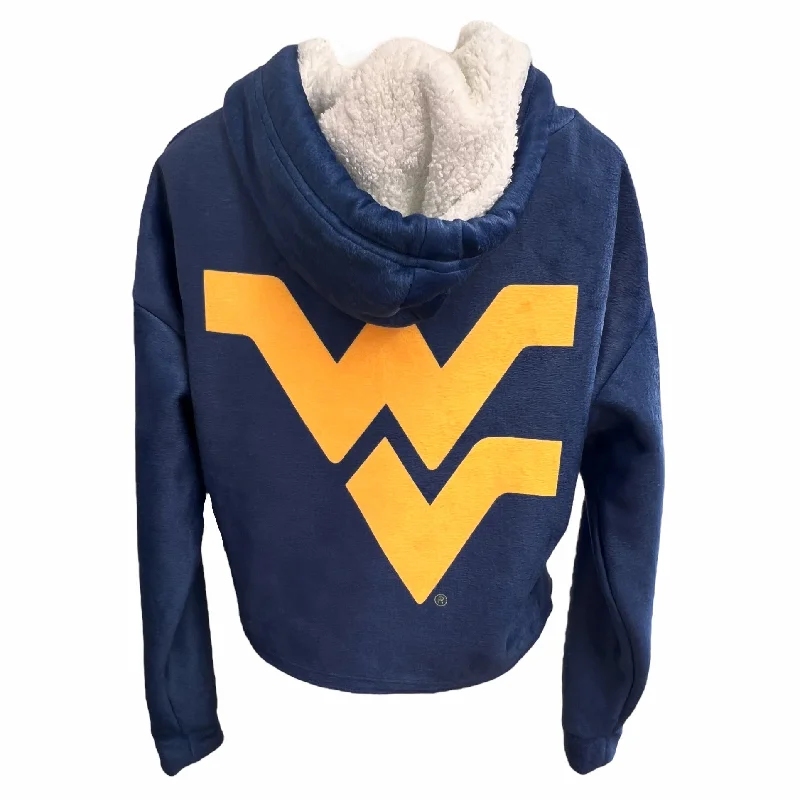 West Virginia Mountaineers Varsity Furry Hoodie