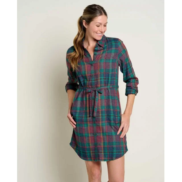 Women's Re-Form Flannel Shirtdress