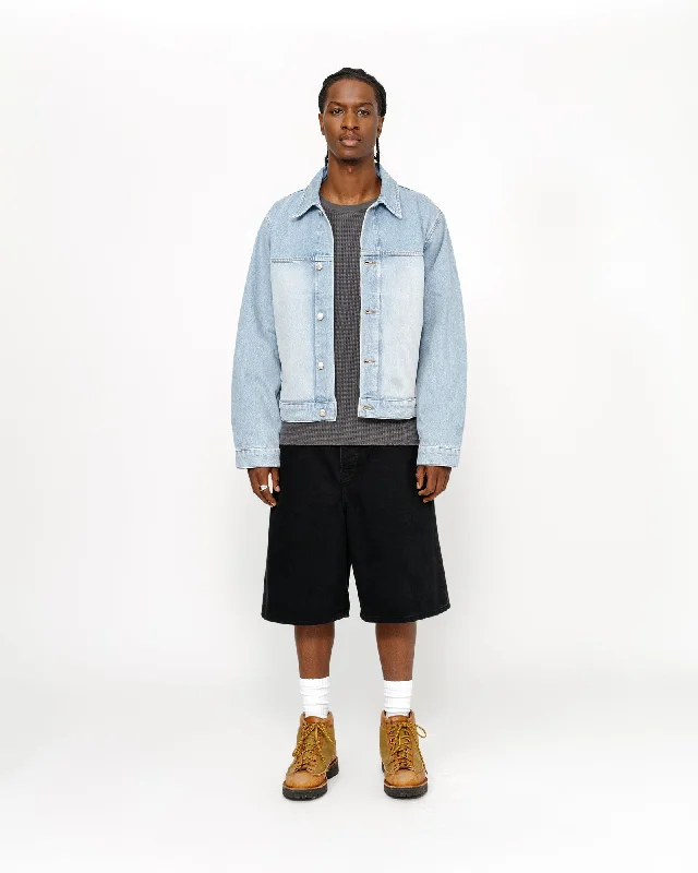 Men's checkered pattern wool shorts for a stylish winter layering optionBIG OL' SHORT DENIM Men's checkered pattern wool shorts for a stylish winter layering optionBIG OL' SHORT DENIM