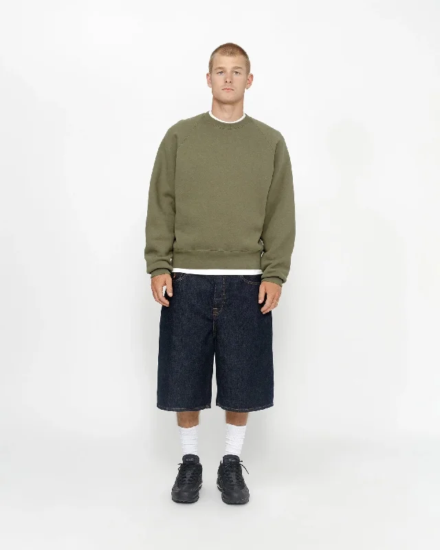 Men's distressed cotton shorts for a bohemian - inspired styleBIG OL' SHORT DENIM