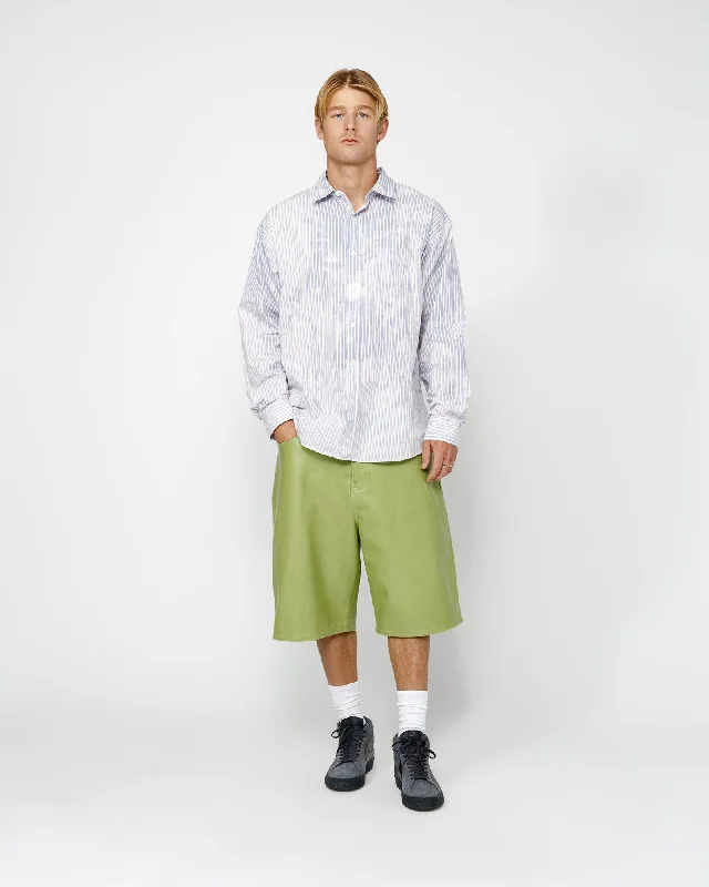 Men's camo print cargo shorts for outdoor adventuresBIG OL' SHORT LEATHER