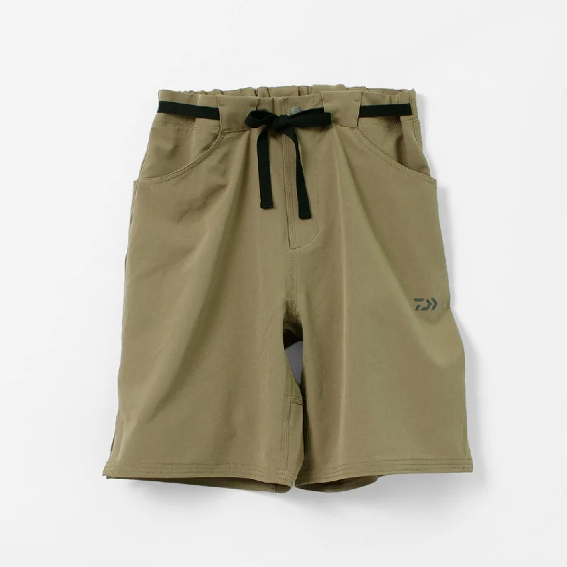 Men's distressed cotton shorts for a bohemian - inspired styleDAIWA / SHELTECH JUDO SHORTS Men's distressed cotton shorts for a bohemian - inspired styleDAIWA / SHELTECH JUDO SHORTS