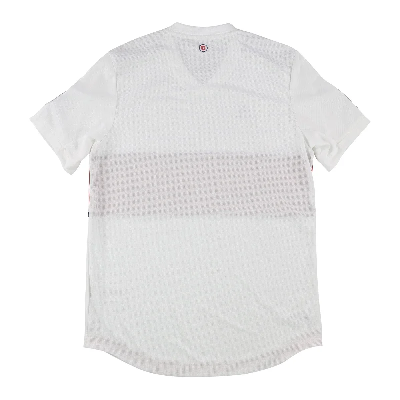 Men's Embroidered Detail Casual Shirts in Beige for a Touch of EleganceAdidas Mens Chicago Fire Jersey, White, 3XL Men's Embroidered Detail Casual Shirts in Beige for a Touch of EleganceAdidas Mens Chicago Fire Jersey, White, 3XL