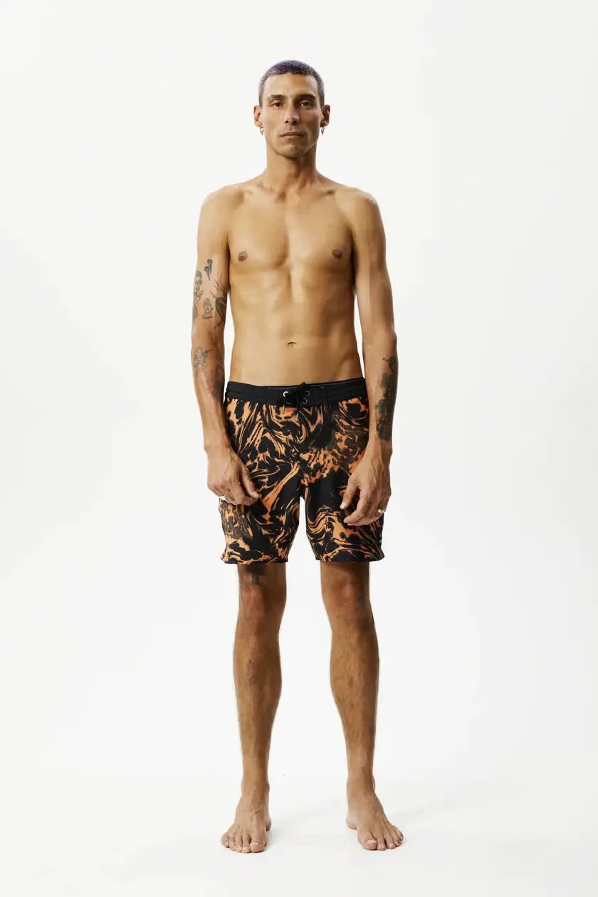 Men's zip - pocket canvas shorts for added functionality during travelAFENDS - marble recycled boardshorts - black Men's zip - pocket canvas shorts for added functionality during travelAFENDS - marble recycled boardshorts - black