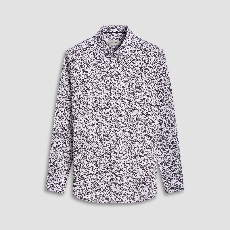 Men's Organic Cotton Casual Shirts with a Soft Handfeel for Everyday ComfortAxel Leaf Print Shirt Men's Organic Cotton Casual Shirts with a Soft Handfeel for Everyday ComfortAxel Leaf Print Shirt