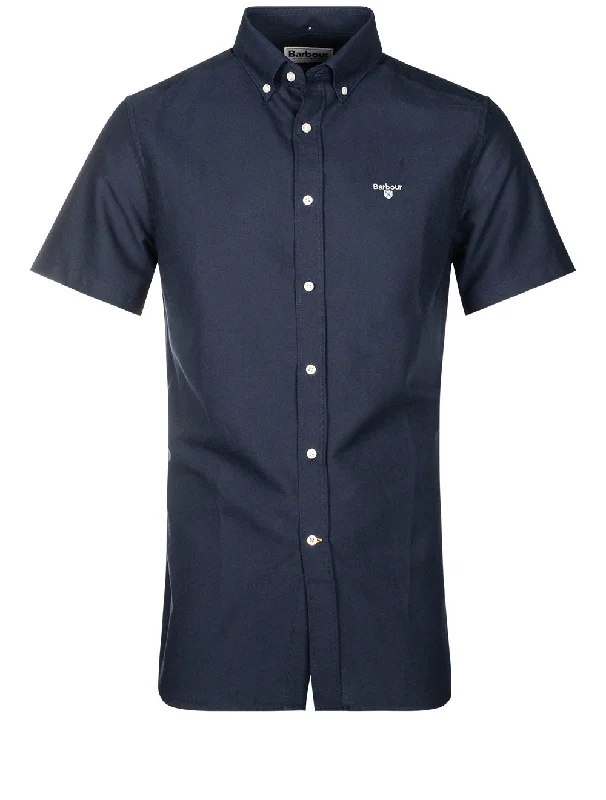 Men's Long - Line Oversized Casual Shirts in Dark Gray for a Relaxed and Modern LookOxford Short Sleeve Shirt Navy Men's Long - Line Oversized Casual Shirts in Dark Gray for a Relaxed and Modern LookOxford Short Sleeve Shirt Navy