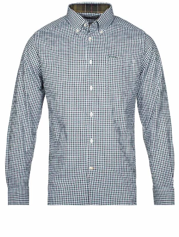 Men's Linen Blend Casual Shirts with Roll - Up Sleeves for a Summer Beach LookPadshaw Tailored Shirt Green Men's Linen Blend Casual Shirts with Roll - Up Sleeves for a Summer Beach LookPadshaw Tailored Shirt Green