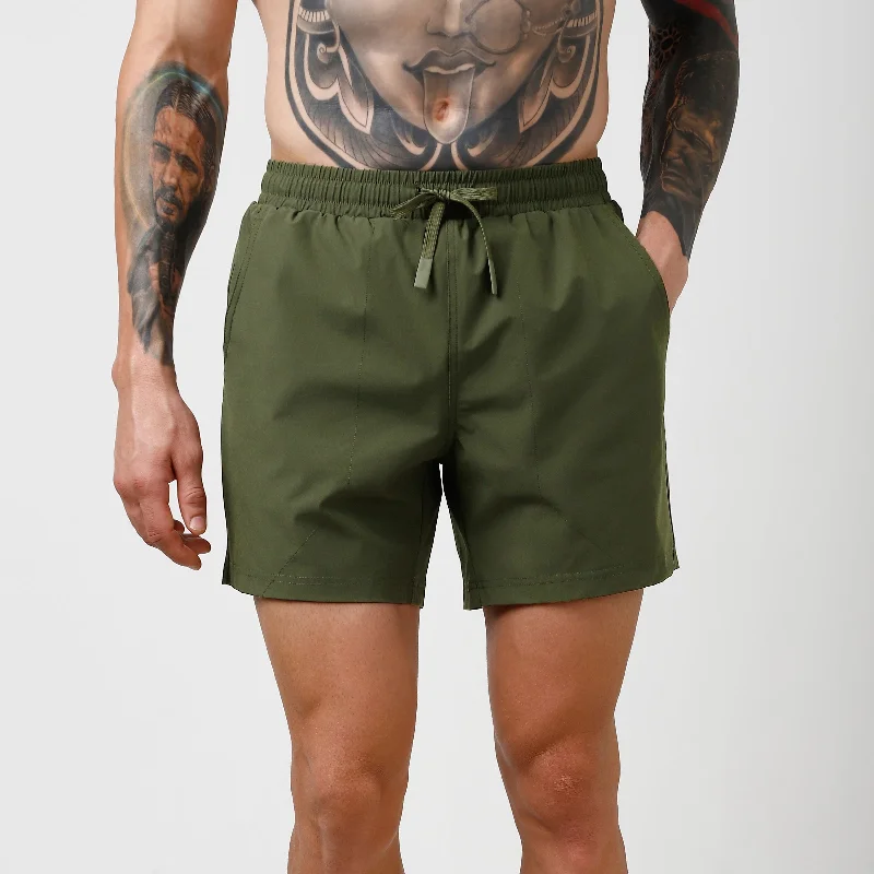 Men's flat - front chino shorts for semi - formal summer eventsBase Short (Lined)