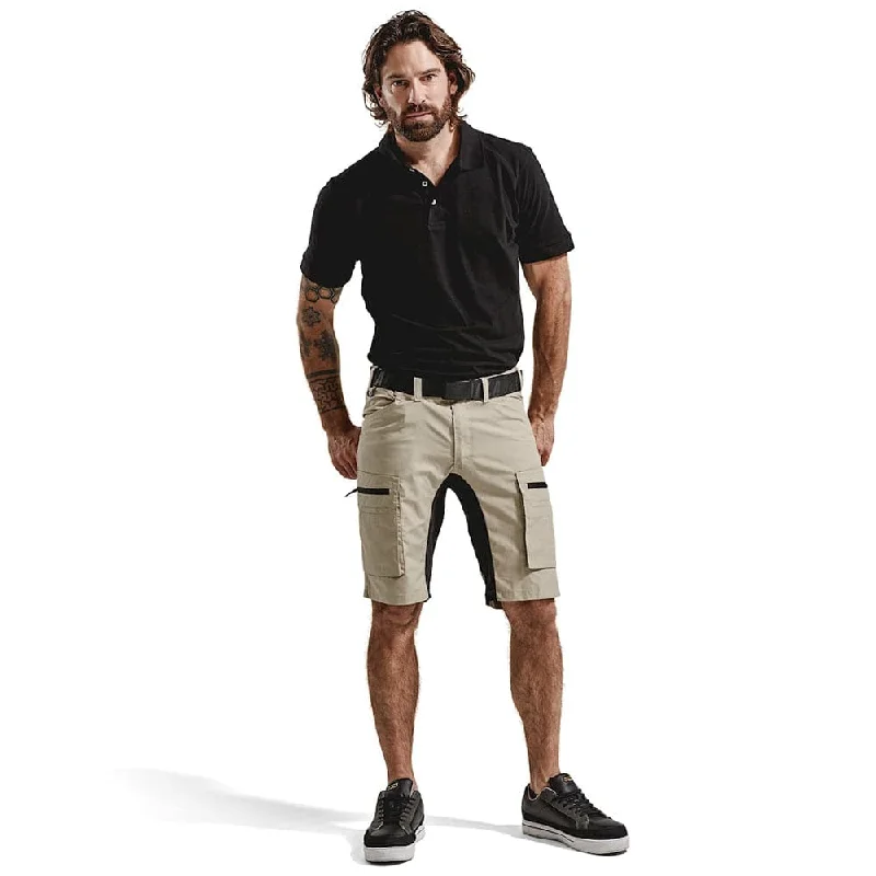 Men's drawstring casual linen shorts for a laid - back summer lookBlaklader 1449 Service Industry Work Cargo Stretch Shorts Men's drawstring casual linen shorts for a laid - back summer lookBlaklader 1449 Service Industry Work Cargo Stretch Shorts