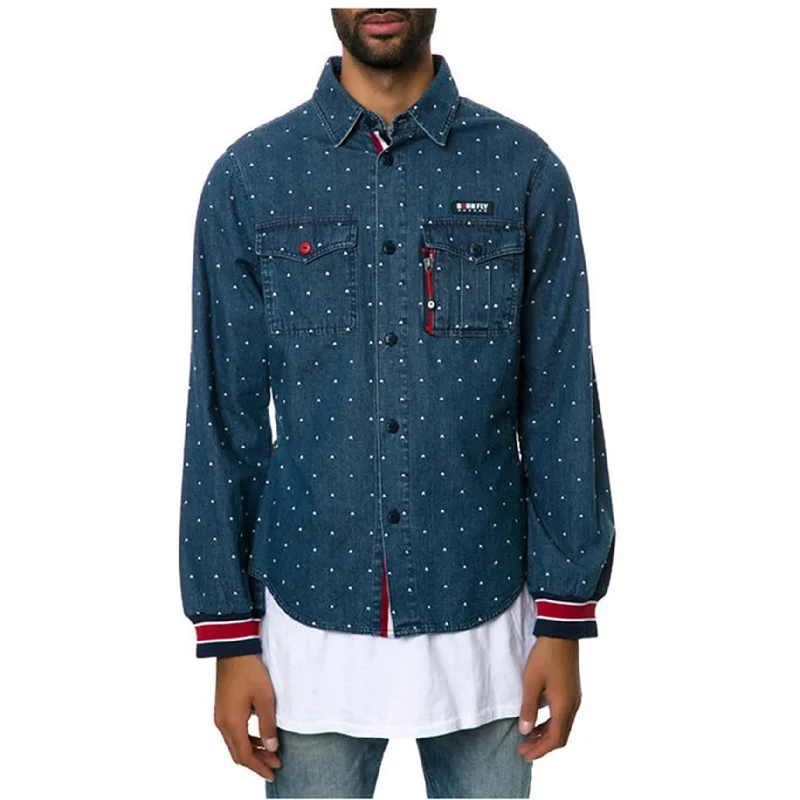 Men's Graphic - Printed Casual Shirts with Pop - Culture References for a Fun and Stylish LookBorn Fly Mens The Challenging Button Up Shirt Men's Graphic - Printed Casual Shirts with Pop - Culture References for a Fun and Stylish LookBorn Fly Mens The Challenging Button Up Shirt