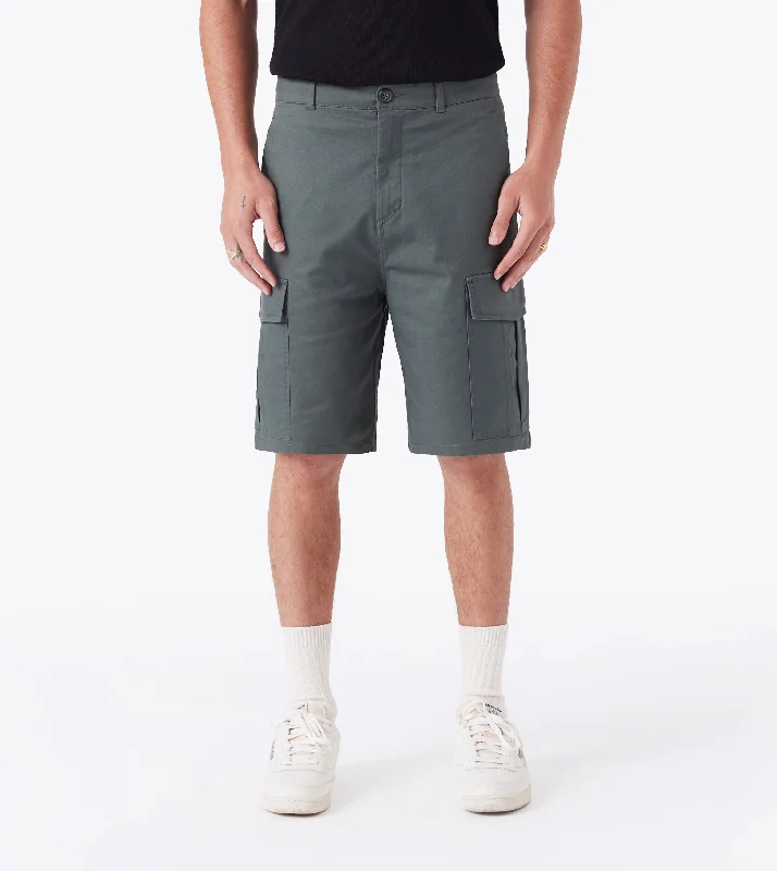 Men's drawstring casual linen shorts for a laid - back summer lookBox ++ Cargo Short Olive Men's drawstring casual linen shorts for a laid - back summer lookBox ++ Cargo Short Olive