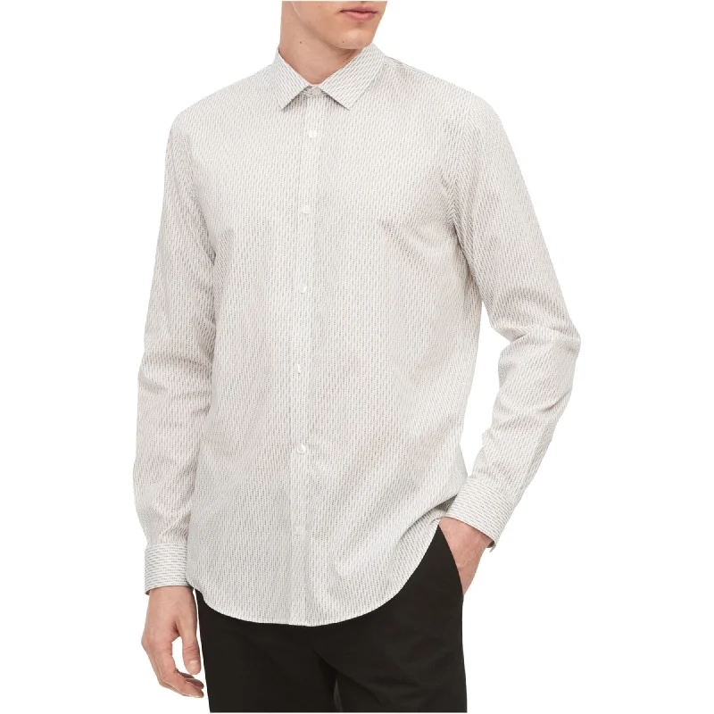 Plus Size Men's Plaid Flannel Casual Shirts in Earth Tones for a Cozy Fall OutfitCalvin Klein Mens Infinite Printed Button Up Shirt Plus Size Men's Plaid Flannel Casual Shirts in Earth Tones for a Cozy Fall OutfitCalvin Klein Mens Infinite Printed Button Up Shirt