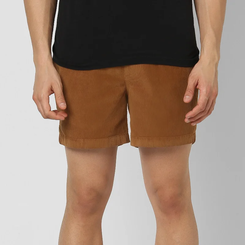 Men's flat - front chino shorts for semi - formal summer eventsCorduroy Easy Short