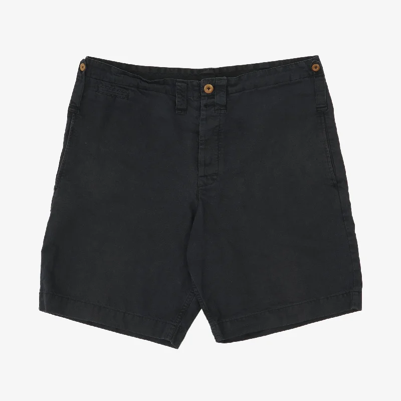 Men's ripped denim shorts for a trendy streetwear aestheticLinen Blend Shorts