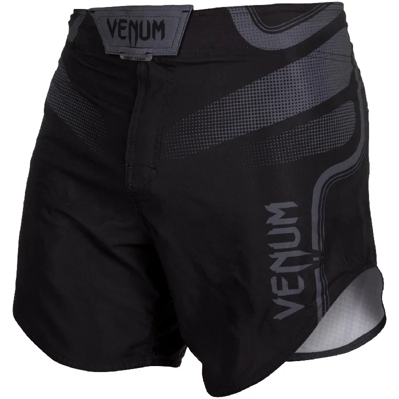 Men's wide - leg linen blend shorts for a relaxed beachside vibeFightshort court Venum Tempest 2.0 - Noir/Gris Men's wide - leg linen blend shorts for a relaxed beachside vibeFightshort court Venum Tempest 2.0 - Noir/Gris