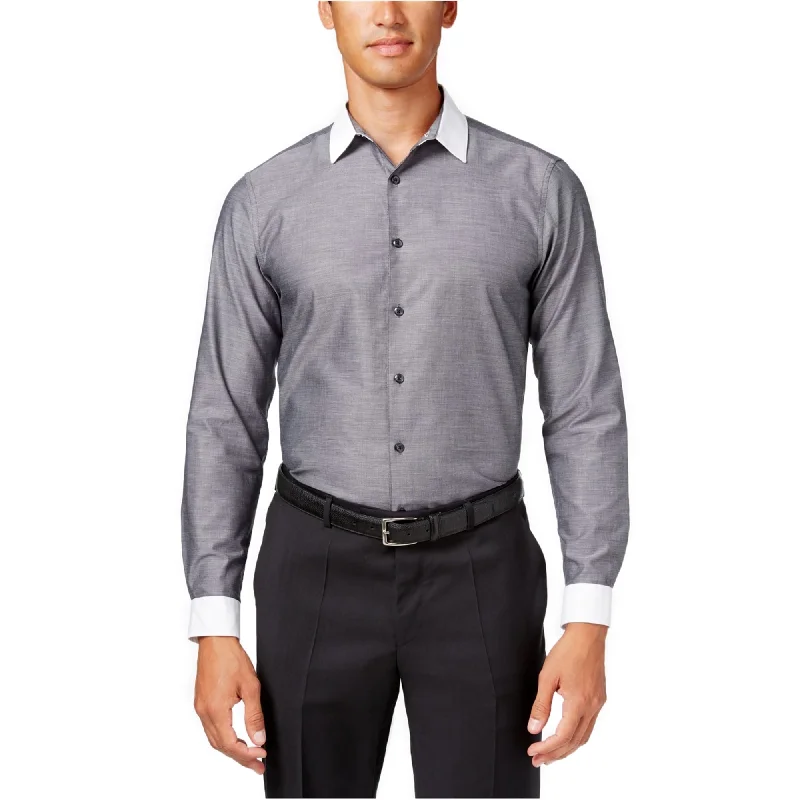 Men's Slim - Fit Printed Floral Casual Shirts in Pastel Colors for a Spring - Inspired VibeI-N-C Mens Chambray Button Up Shirt Men's Slim - Fit Printed Floral Casual Shirts in Pastel Colors for a Spring - Inspired VibeI-N-C Mens Chambray Button Up Shirt