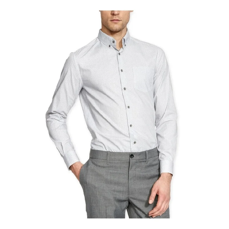 Men's Slim - Fit Printed Floral Casual Shirts in Pastel Colors for a Spring - Inspired VibeKenneth Cole Mens Super Slim Fit Button Up Shirt Men's Slim - Fit Printed Floral Casual Shirts in Pastel Colors for a Spring - Inspired VibeKenneth Cole Mens Super Slim Fit Button Up Shirt